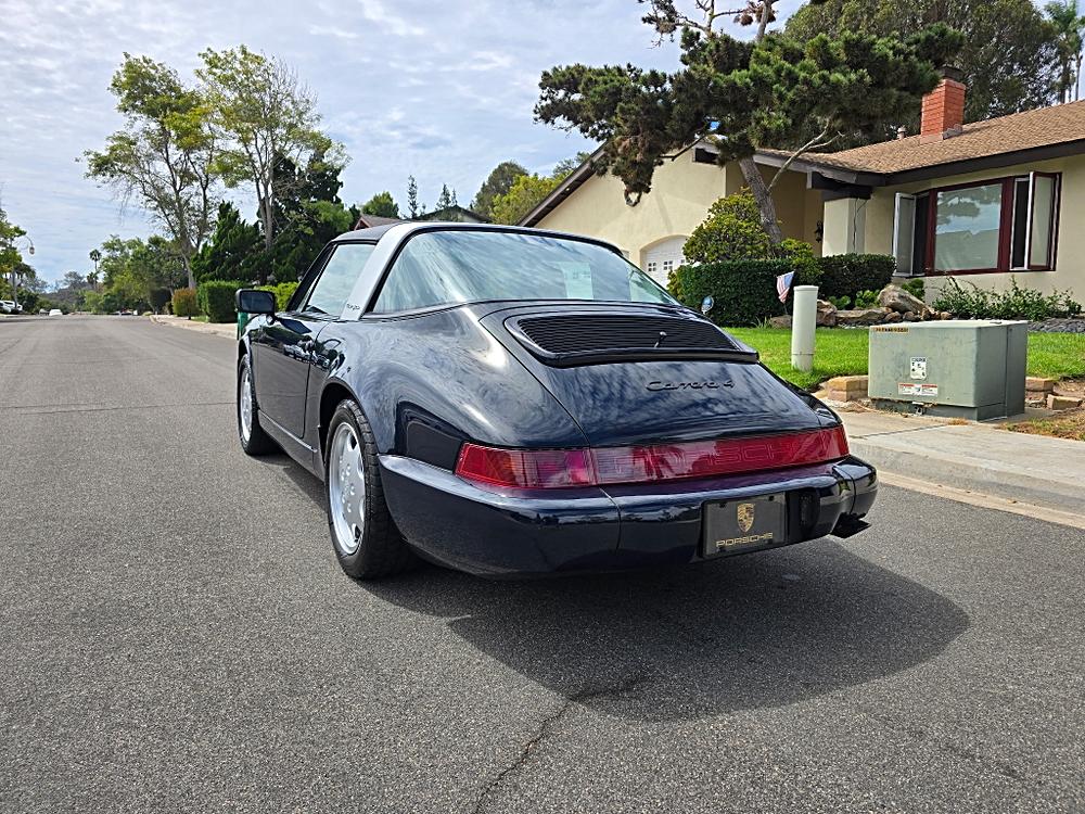 1990 Porsche 911 Carrera 2dr Coupe 4 Targa